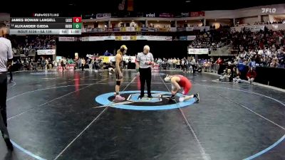 5A 139 lbs Cons. Round 1 - Alixander Ojeda, Hobbs vs James Rowan Langell, Las Cruces