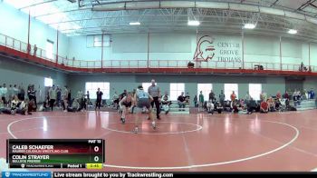 106 lbs 1st Place Match - Colin Strayer, Bulldog Premier vs Caleb Schaefer, Maurer Coughlin Wrestling Club