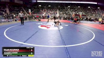 4A-106 lbs Cons. Semi - Shaiden Casner, Cheyenne East vs Rylan McCormick, Thunder Basin High School