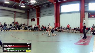 138 lbs Semis & Wb (16 Team) - Dillan Engel, Milan vs Will Roberts, Rossville