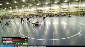 75 lbs Quarterfinal - Huck Kimble, Charger Wrestling Club vs Nathan Ellis, Olympus Wrestling