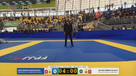 ARTHUR PEREIRA DA SILVA vs KAUE VINICIUS JEUS DA SILVA 2026 FPJJ Circuito Paulista GI Etapa 3