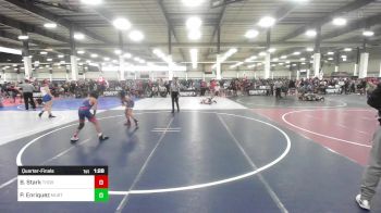 86 lbs Quarterfinal - Braylon Stark, Thorobred vs Paulo Enriquez, Mustang WC