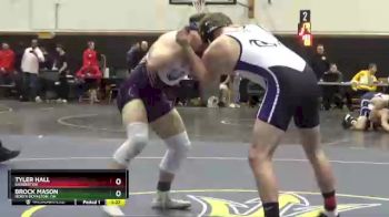 157 lbs Round 3 - Tyler Hall, Barberton vs Brock Mason, North Royalton, OH