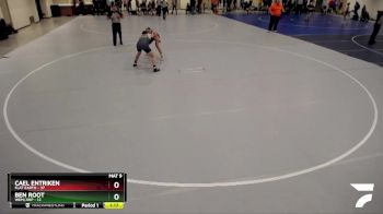 150 lbs 1st Place Match - Ben Root, WEM/JWP vs Cael Entriken, Flat Earth