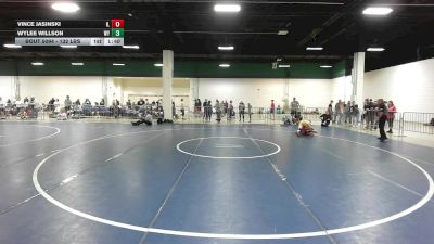 132 lbs Round Of 128 - Vince Jasinski, IL vs Wylee Willson, WY