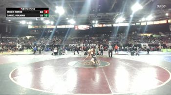 175 lbs Cons. Round 3 - Daniel Holman, Sandpoint vs Jacob Burke, Madison
