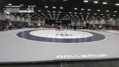 155 lbs Quarters - Everett Zeitler, Aviators Wrestling vs Jace Klendworth, Immortal Athletics WC