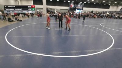 155 lbs Cons. Sub-quarters - Eli Matsuda, Minnesota vs Benjamin Iturrino, Carrollton Thunder Wrestling