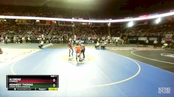 I-132 lbs Champ. Round 1 - AJ Didas, Clarence vs Kennedy Thomas, Cicero-North Syracuse