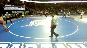 I-157 lbs Cons. Round 4 - William Ackley, Johnson City vs Thomas Caufaglione, Wallkill
