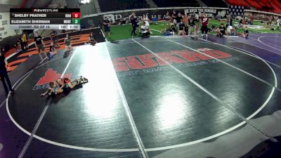 135 lbs Champ. Rd Of 16 - Shelby Prather, Idaho vs Elizabeth Sherman, Montana