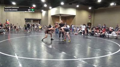 140 lbs Round 3 (6 Team) - Ilias Delarosa, MF Dynasty vs Joshua Calhoun, Indiana Outlaws