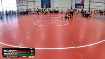 140 lbs Rd# 10- 4:00pm Saturday Final Pool - Mitchel Bailey, Nauman Red vs Nicolas Barrett, Terps Xpress