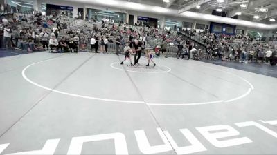 49 lbs Champ. Round 2 - Nathan Maiolo, Champions Wrestling Club vs Kase King, Box Elder Stingers Wrestling