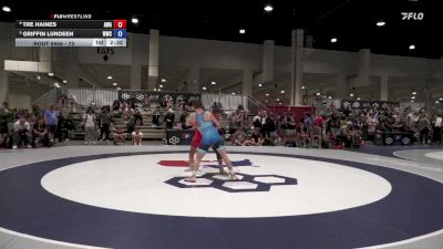 72 lbs Cons. Round 7 - Tre Haines, Ascend Wrestling Academy vs Griffin Lundeen, Wolves Wrestling Club