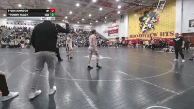 150 lbs Cons. Round 6 - Tyler Johnson, Massillon Perry vs Tommy Slack, Lake Catholic