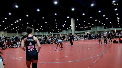 100 lbs Quarterfinals (8 Team) - Keyhani Reed, Mat Clash Beast Mode vs Paris Watts, Not Plain Jane`s