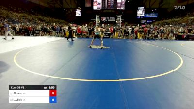 165 lbs Cons 32 #2 - Jaxon Busse, WI vs Lincoln Jipp, IA