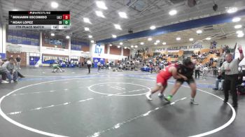 285 lbs 7th Place Match - Noah Lopez, South Hills vs Benjamin Escobedo, Los Altos