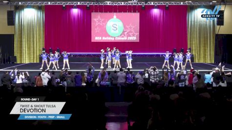 Twist & Shout Tulsa - Devotion [2023 L1.1 Youth - PREP - Small Day 1] 2023 NCA Holiday Classic