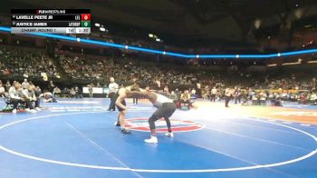 190 Class 1 lbs Champ. Round 1 - Justice James, Lathrop vs Lavelle Peete Jr, Lift For Life Academy Charter