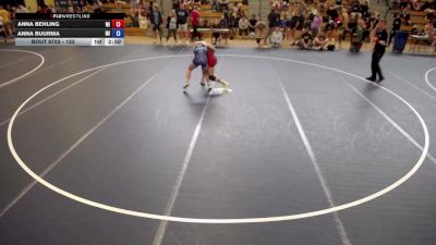 125 lbs Cons. Round 1 - Anna Behling, WI vs Anna Buurma, MI