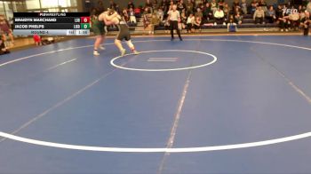 285 lbs Round 4 - Jacob Phelps, Lincoln Southwest vs Braidyn Marchand, Lincoln Standing Bear