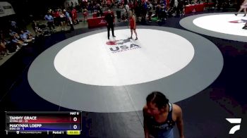 140 lbs Round 3 (16 Team) - Danica Kelley, SCVWA-GR vs Sanai Villagran, IEWA-GR