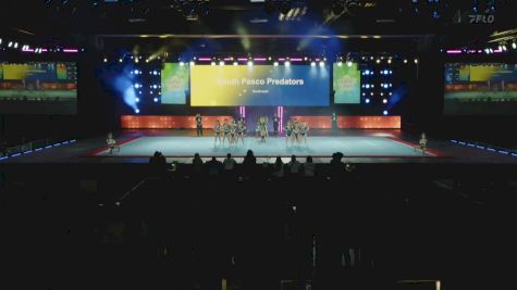 Show Cheer 2 - South Pasco Predators [2025 Mitey Mite Day 1] 2025 Pop Warner National Cheer & Dance Championship