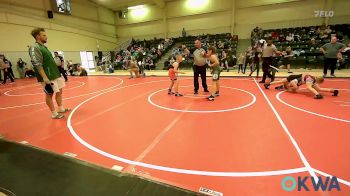 100 lbs Rr Rnd 4 - Jaxston Cottrell, Brushy Wrestling Club vs Talon Richards, Roland Youth League Wrestling