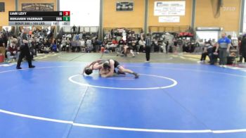 165 lbs Consi Of 8 #2 - Liam Levy, East Greenwich vs Benjamin Vadenais, Cumberland