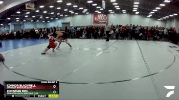 126 lbs Cons. Round 2 - Christian Rich, Powhatan Youth Wrestling Club vs Connor Blackwell, Guerrilla Wrestling (GWA)