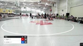 54 kg Rr Rnd 3 - Chase Sigle, Steller Trained Tenebrous vs Henry Jones, Virginia Team Predator