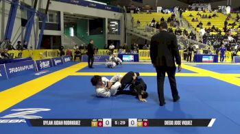 Dylan Judah Rodriguez vs Diego Jose Viquez 2025 World Jiu-Jitsu IBJJF Championship