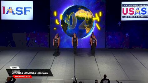 ECU DANCE - Yesenea Mendoza Highway [2026 Open Coed Jazz Semis] 2026 The Dance Worlds