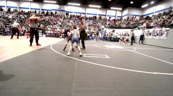 49 lbs Round Of 16 - Joshua Roche, Newcastle Youth Wrestling vs Nash Davis, Choctaw Ironman Youth Wrestling