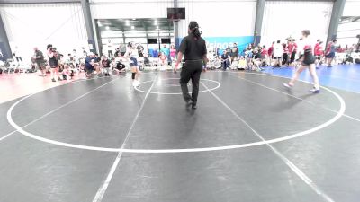 50 kg Rr Rnd 3 - McKinzee Mills, Charlie's Angels-Black vs Ava Montes, Illinois Cornstars Women