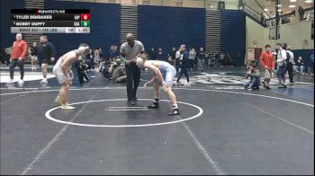 145 lbs Semifinal - Tyler Dekraker, Lake Highland Prep vs Bobby Duffy, Christian Brothers Academy
