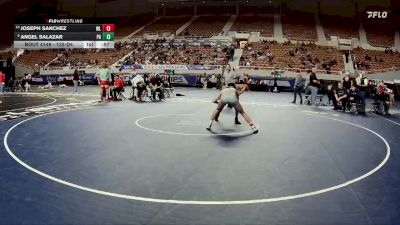 132-D4 Cons. Round 1 - Joseph Sanchez, Willcox High School vs ANGEL SALAZAR, Parker High School