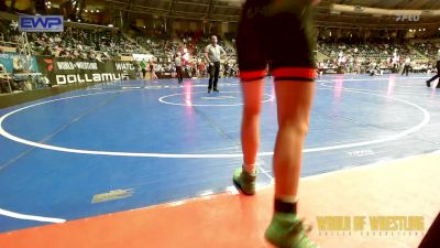 120 lbs Round Of 16 - Sophie Proctor, Henryetta Knights Wrestling Club vs Reagan Eaton, Nebraska Wrestling Academy