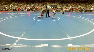 52 lbs Round Of 64 - Alex Herndon, American Dream Wrestling Club vs Taquan Mizzell, Tahlequah Wrestling Club