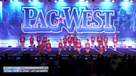 Natural Venom All Stars - Lady Lieutenants [2026 L3 Senior - Small Day 2] 2026 PacWest Grand Nationals