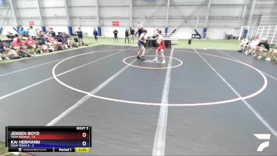 106 lbs Round 2 (8 Team) - Jensen Boyd, Team Indiana vs Kai Hermann, Team Texas B