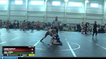 115 lbs Round 9 (10 Team) - John Manley, Donahue vs Ben Jones, Bandits
