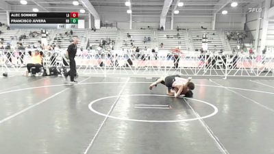 126 lbs Consi Of 8 #1 - Alec Sonnier, LA vs Francisco Juvera, NH