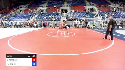 132 lbs Rnd Of 32 - Christopher Arreola, CA vs Legend Ellis, OK