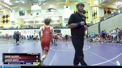 92 lbs Champ. Round 1 - Chase Allison, Highland Wrestling Club vs Harper Barta, Red Cobra Wrestling Academy