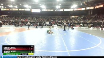 106 lbs Champ. Round 2 - Saxton Scott, Bonneville vs Logan Loaiza, Post Falls