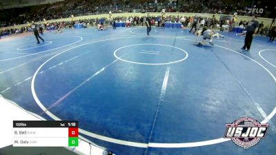 132 lbs Quarterfinal - Brendan Bell, R.A.W. vs Maxwell Daly, Lions Wrestling Academy